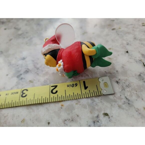 Dad To Bee Christmas Hallmark Keepsake Ornament 1993 Expectant Father Santa Bee! - Picture 3 of 6